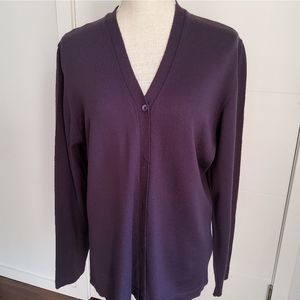 Giorgiolini of Italy Women's Wool Cardigan Size L